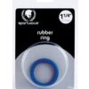 Spartacus 1.25" Rubber Cock Ring -  Blue