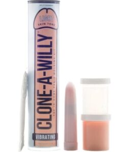 Clone-A-Willy Kit Vibrating - Light Skin Tone