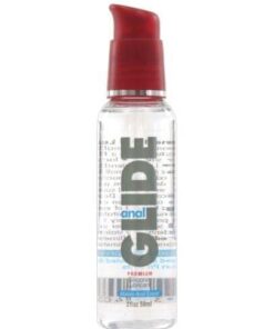 Anal Glide Silicone Lubricant - 2 oz Pump Bottle