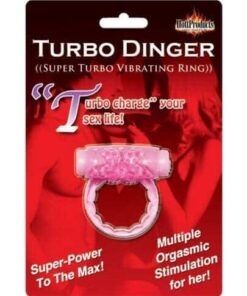 Humm Dinger Turbo Vibrating Cockring - Magenta