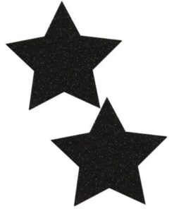 Pastease Glitter Star - Black O/S