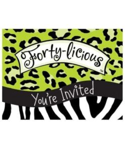 Forty-licious Invitation