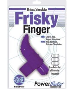 Frisky Finger Unisex Stimulator - Purple