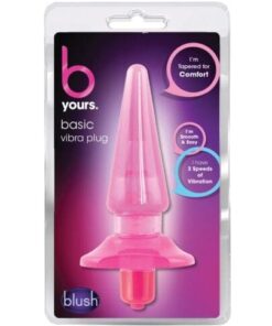 Blush B Yours Basic Vibra Plug - Pink