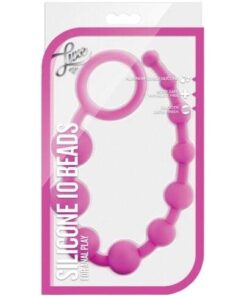 Blush Luxe Silicone Beads 10 - Pink