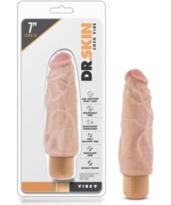 Blush Dr. Skin Vibe 7" Dong #9 - Beige