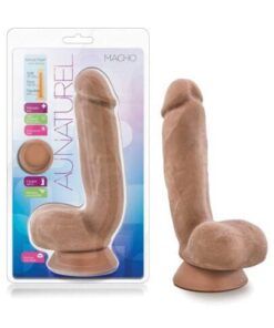 Blush Au Naturel Macho Dong w/Suction Cup