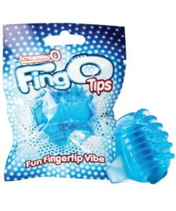 Screaming O FingO Tips - Blue