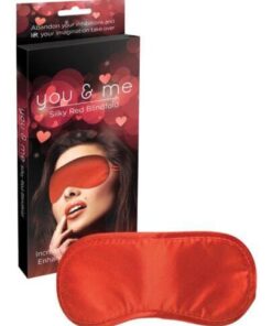 You & Me Silky Red Blindfold