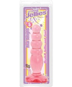 Crystal Jellies 5" Anal Delight - Pink