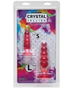 Crystal Jellies Anal Delight Trainer Kit - Pink