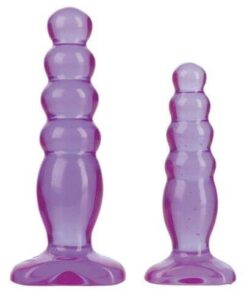 Crystal Jellies Anal Delight Trainer Kit - Purple