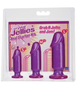 Crystal Jellies Anal Starter Kit - Purple