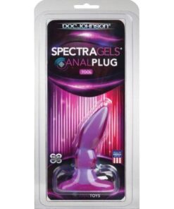 Spectra Gels Anal Plug - Purple