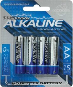 Doc Johnson Alkaline Batteries - AA 4 Pack