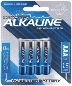 Doc Johnson Alkaline Batteries - AAA 4 Pack