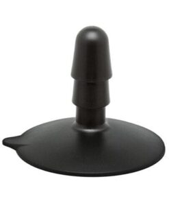 Vac-U-Lock Large Suction Cup Plug - Black