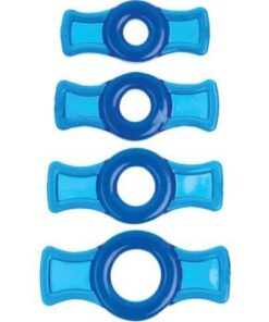 Titanmen Tools Cock Ring Set - Blue