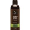 Earthly Body Hemp Seed Massage Lotion - 8 oz Naked in the Woods