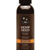 Earthly Body Hemp Seed Massage Lotion - 2 oz Dreamsicle