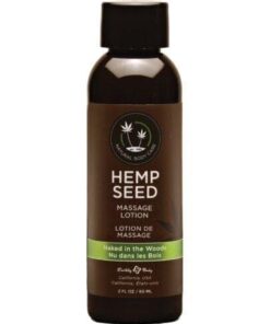 Earthly Body Hemp Seed Massage Lotion - 2 oz Naked in the Woods