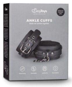 Easy Toys Fetish Ankle Cuffs - Black