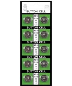 Batteries  AG10 - Card of 10