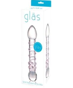 Glas Spiral Staircase Full Tip Glass Dildo