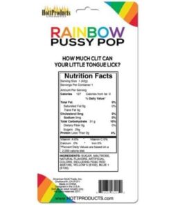 Rainbow Pussy Pops Carded