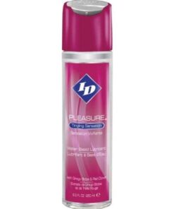 ID Pleasure Waterbased Tingling Lubricant - 8.5 oz Flip Cap Bottle