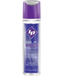 ID Silk Natural Feel  Lubricant - 2.2 oz Flip Cap Bottle