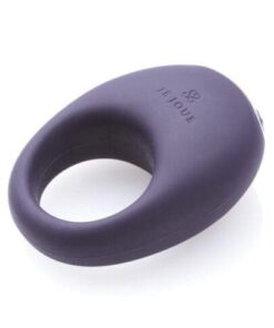 Je Joue Mio Cock Ring w/Five Vibrations - Purple