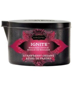 Kama Sutra Ignite Massage Candle - Strawberry Dreams