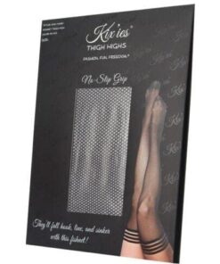 Kix'ies Sam Fishnet Thigh High Black B