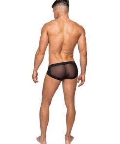 Hoser Stretch Mesh Micro Mini Short Black MD