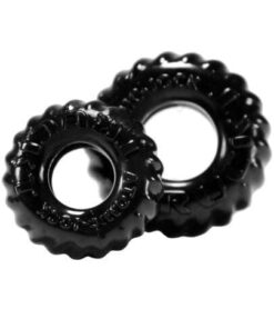 Oxballs TruckT Cock & Ball Ring - Black Pack of 2