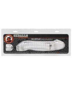 Oxballs Muscle Cock Sheath - Clear