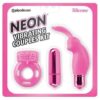 Neon Luv Touch Vibrating Couples Kit - Pink