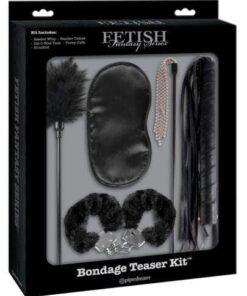 Fetish Fantasy Limited Edition Bondage Teaser Kit - Black