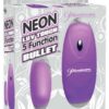 Neon Luv Touch Bullet - 5 Function Purple