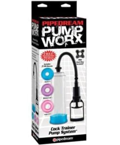 Pump Worx Cock Trainer Pump System w/3 TPR Sleeves