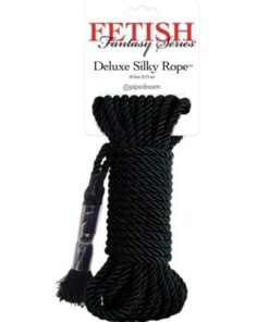 Fetish Fantasy Series Deluxe Silk Rope - Black