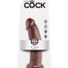 King Cock 9" Cock - Brown