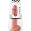 King Cock 11" Cock w/Balls - Flesh