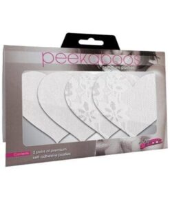 Luminous Hearts - White Pack of 2