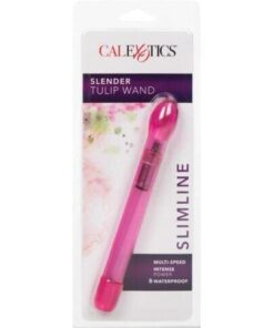 6.5" Slender Tulip Wand - Magenta