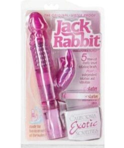 Jack Rabbits w/Floating Beads Waterproof - Pink