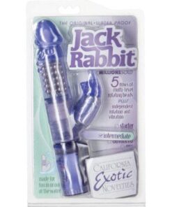 Jack Rabbits w/Floating Beads Waterproof - Purple