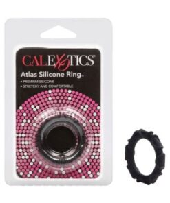 Adonis Atlas Silicone Ring - Black