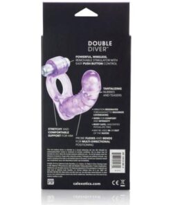 Double Diver Vibrating Enhancer w/Flexible Penetrator